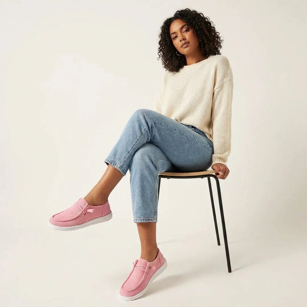Slip-On Casual Loafers with Flexible Sole