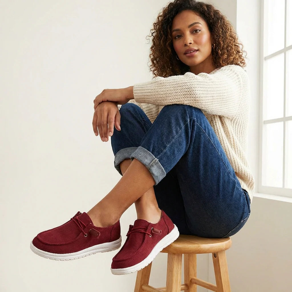 Slip-On Casual Loafers with Flexible Sole