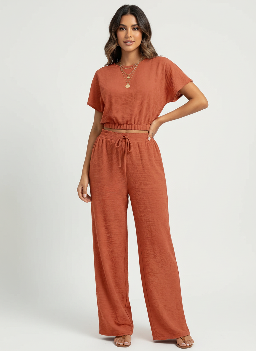 Flowy Two-Piece Lounge Set