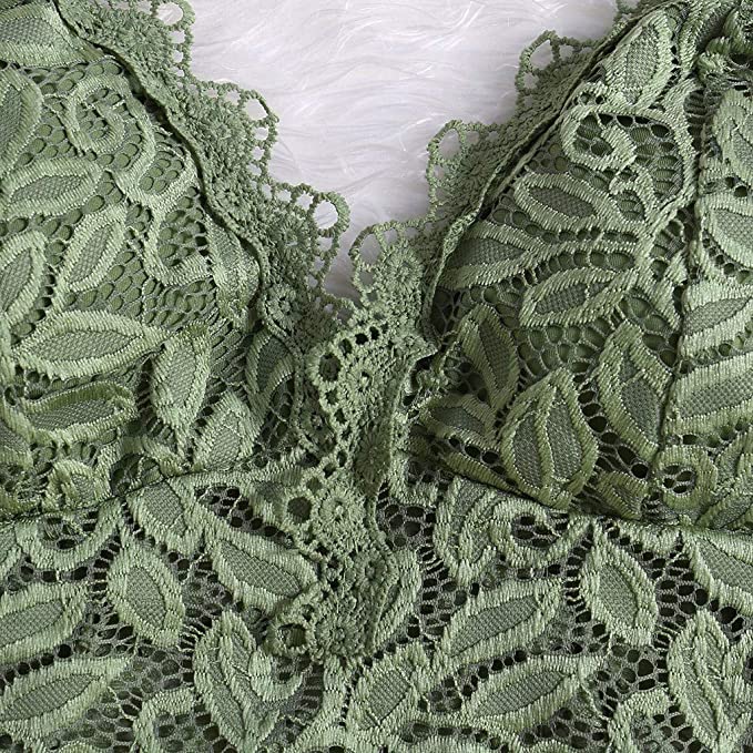 Lace V-Neck Crop Top