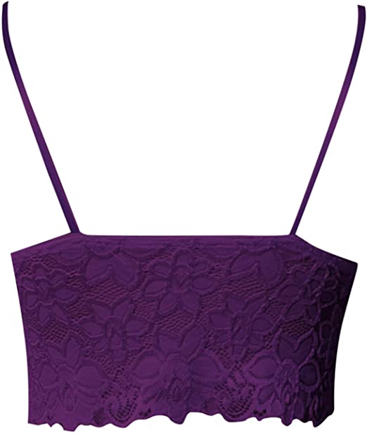 Lace V-Neck Crop Top