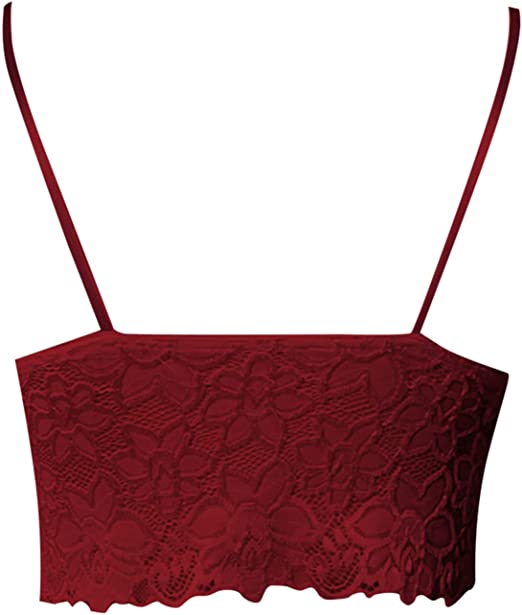 Lace V-Neck Crop Top