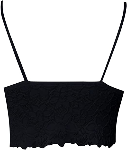 Lace V-Neck Crop Top