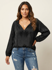 Lace Bohemian Blouse