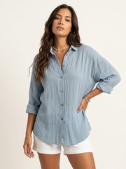 Button-Up Long Sleeve Shirt