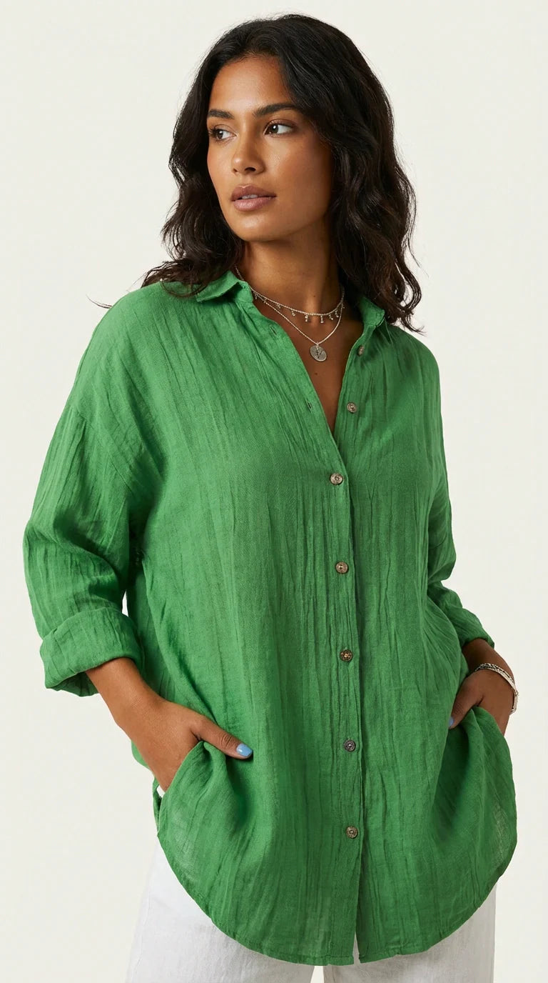 Button-Up Long Sleeve Shirt