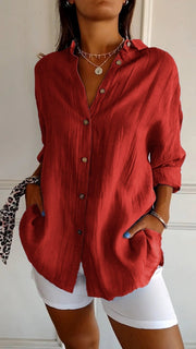 Button-Up Long Sleeve Shirt