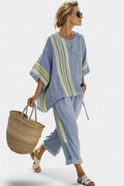 Lightweight Lavender Linen Set