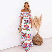 Wedding V-Neck Satin Midi Dress Bridal Guest Attire