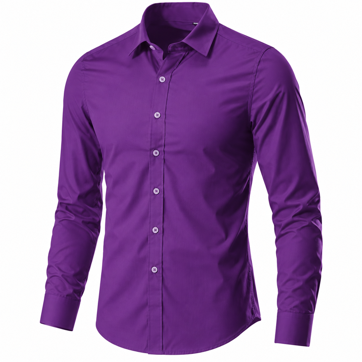 Men's Tailored Polo with Comfortable Fit for Office and Evening Wear