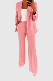 Sleek Two-Piece Suit Set