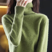 Cashmere Turtleneck Sweater for Women's Warmth and Comfort