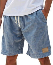 Casual Elastic Waist Shorts Comfortable Summer Wear Breathable Beach Vacation