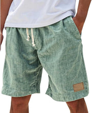 Casual Elastic Waist Shorts Comfortable Summer Wear Breathable Beach Vacation
