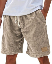 Casual Elastic Waist Shorts Comfortable Summer Wear Breathable Beach Vacation