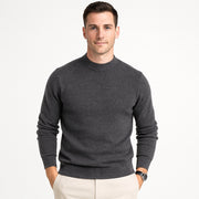 Men's Casual Pullover Sweater in Breathable Fabric