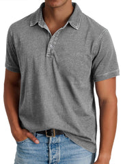 Classic Polo Shirt with Crisp Collar Style Casual Wear