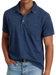 Classic Polo Shirt with Crisp Collar Style Casual Wear