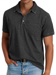 Classic Polo Shirt with Crisp Collar Style Casual Wear