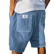 Corduroy Textured Shorts Style Casual Wear