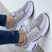 Cushioned Air-Sole Sneakers Walking Comfort