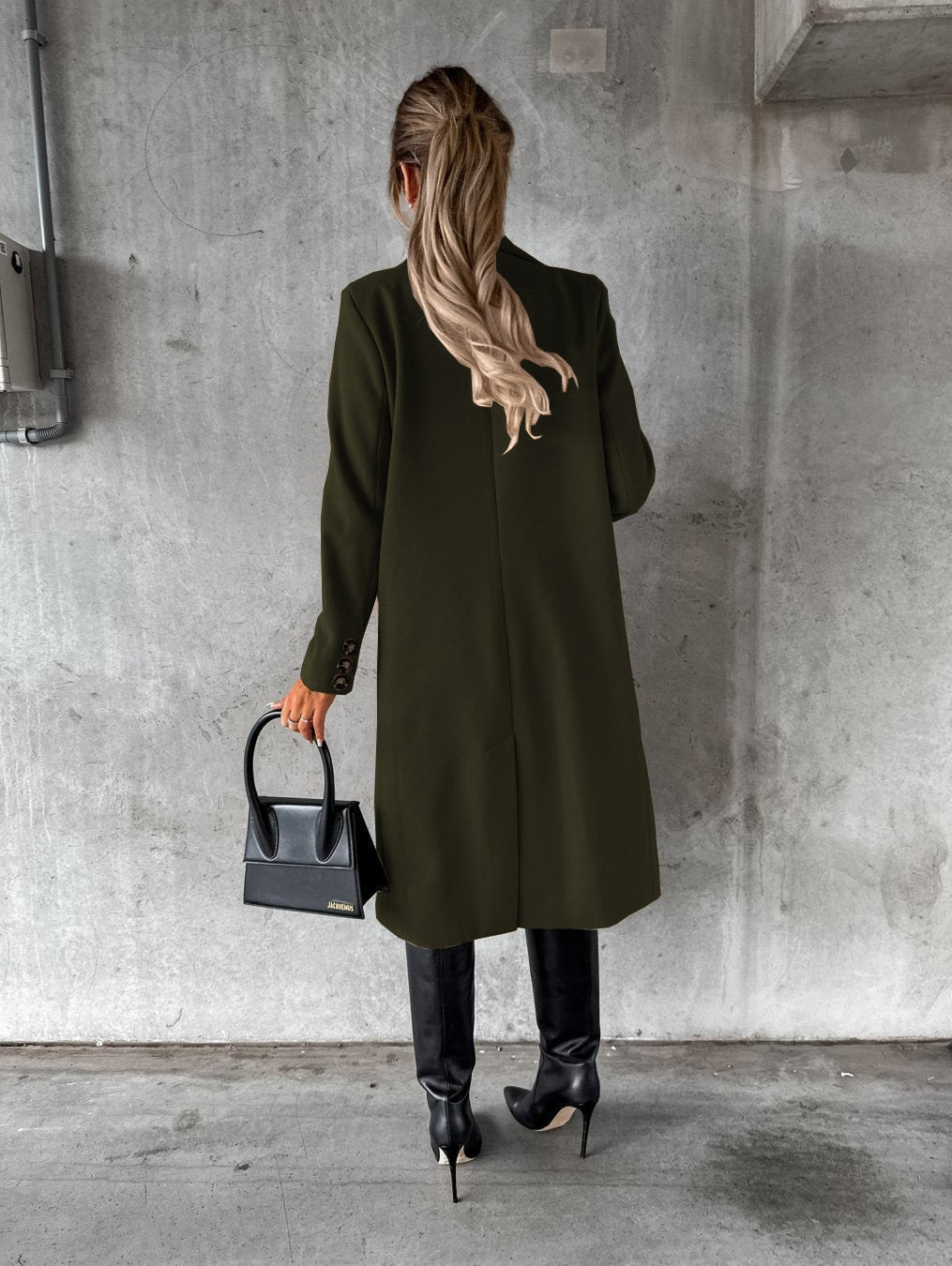 LUCILE - LAPEL COLLAR WINTER COAT 11