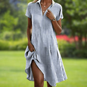 Floral V-Neck Short Sleeve Dress Bridal Guest Wedding Lightweight
