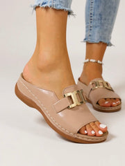 Women's Slides – Cushioned Footbed – Casual Wear for Everyday Comfort