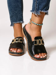 Women's Slides – Cushioned Footbed – Casual Wear for Everyday Comfort
