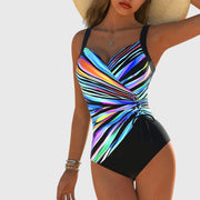 High Elasticity Bikini with Cross-Front