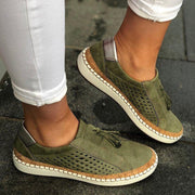 Lightweight Perforated Slip-On Shoes Breathable Slip Resistant Comfort