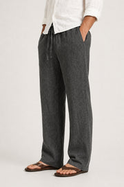 Linen Drawstring Pants