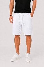 Linen Drawstring Shorts