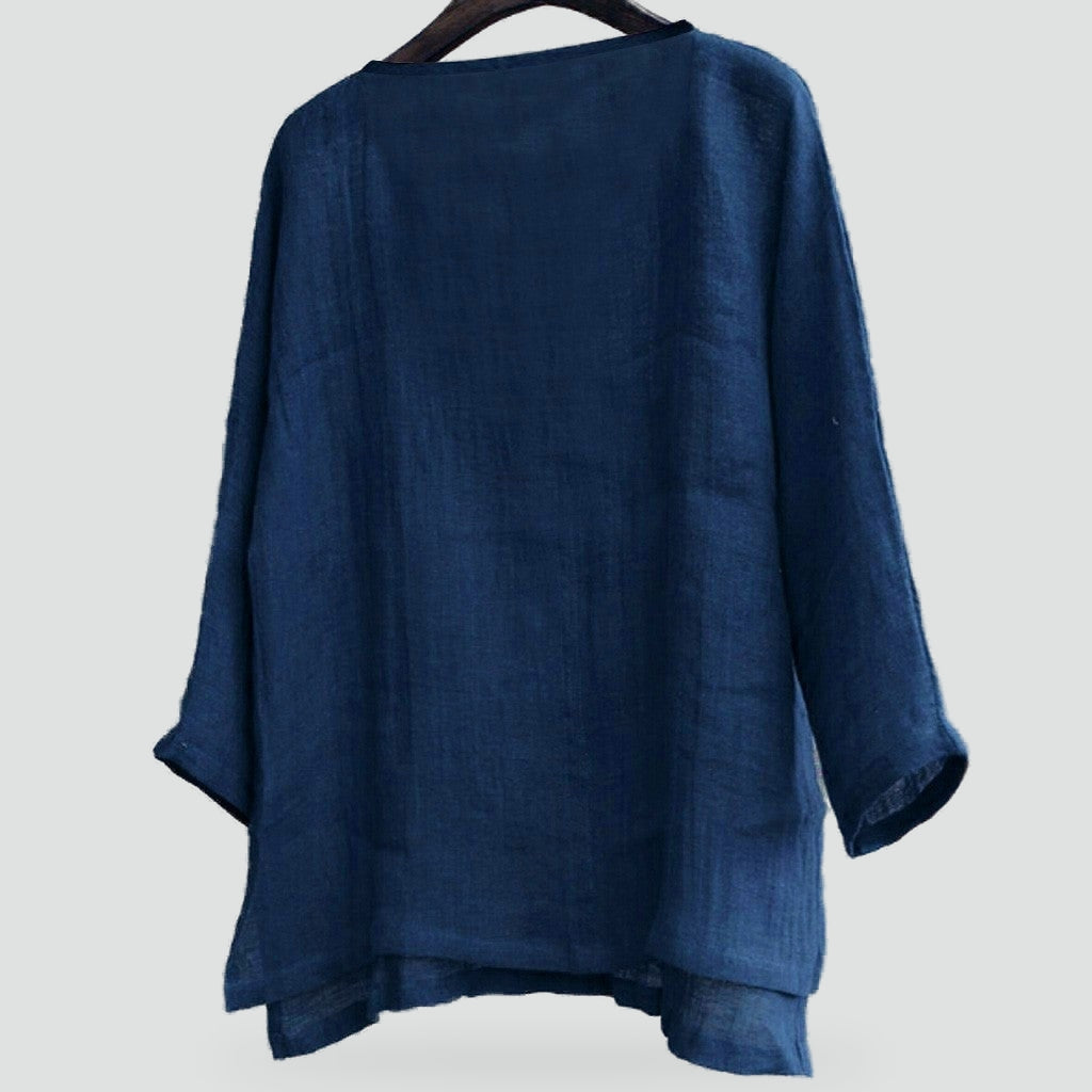 linen-v-neck-blouse-12