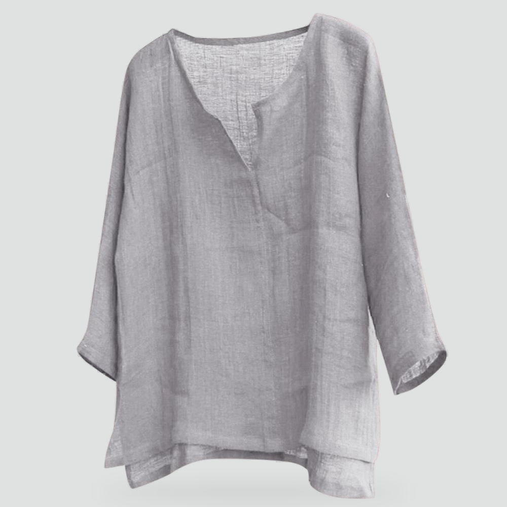 linen-v-neck-blouse-5