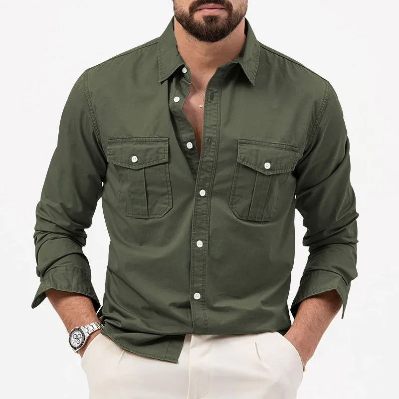 Langarm Polo Herren | Utility & Vielseitig