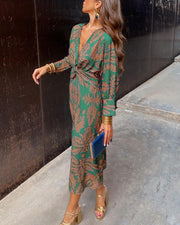 Long V-Neck Maxi Dress Style Evening Wear Cocktail