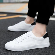 Men's Low-Top Lace-Up Sneakers for Casual Outings and Everyday Wear
