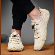Men's Casual Suede Loafers with Mesh Detail for Everyday Comfort
