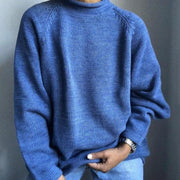 Men's Cozy Knit Sweater for Warmth and Comfort in Casual Settings