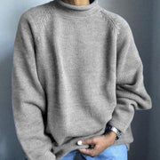 Men's Cozy Knit Sweater for Warmth and Comfort in Casual Settings