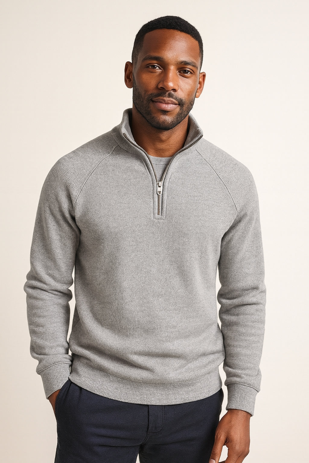 Pull Molletonné en Polyester Owen - Col Camionneur & Doublure Fleece