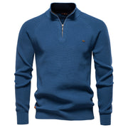 Men's Half-Zip Sweater for Stylish Layering and Comfortable Wear