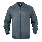 Men's Leather Bomber Jacket with Premium Craftsmanship