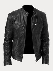Men's Leather Jacket with Premium Quality and Versatile Style