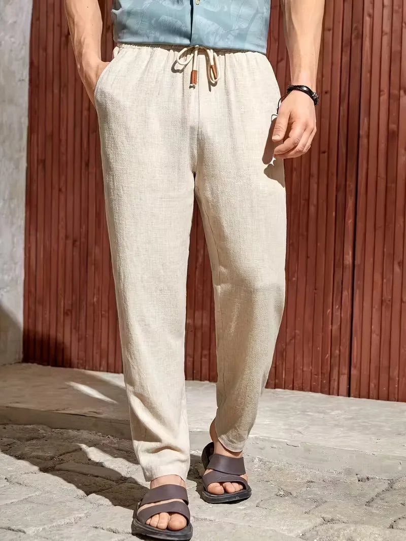 Pantalons Heren Straight Leg | Lichtgewicht & Zomers Comfort