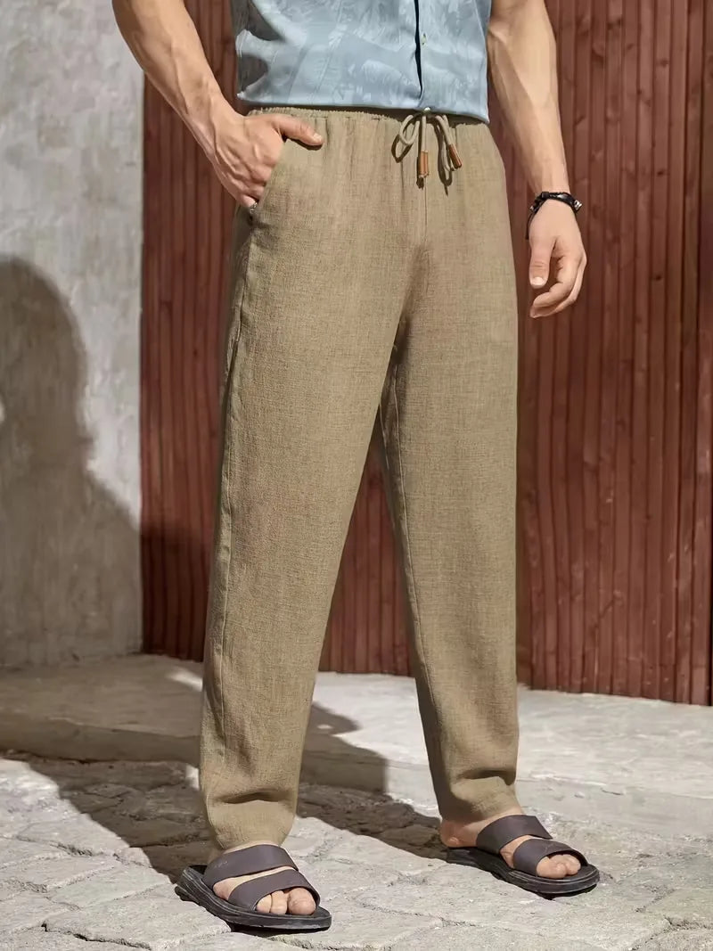 Pantalons Heren Straight Leg | Lichtgewicht & Zomers Comfort