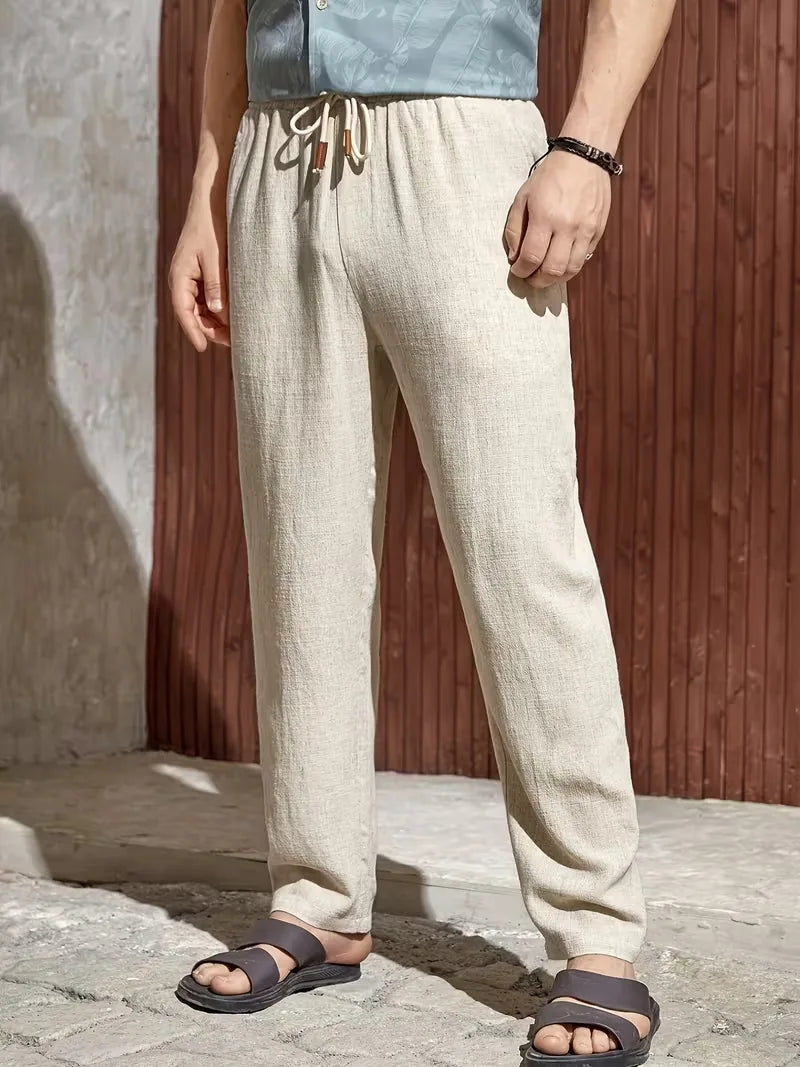 Pantalons Heren Straight Leg | Lichtgewicht & Zomers Comfort