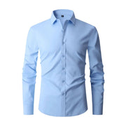 Men's Semi Formal Long Sleeve Polo Shirt for All Occasions