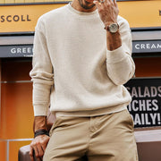 Men's Loose Fit Acrylic Sweater for Casual Wear